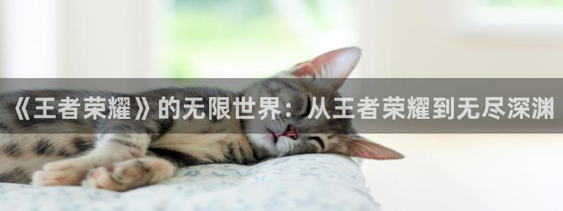优贝娱乐官网：《王者荣耀》的无限世界：从王者荣耀到无尽深渊
